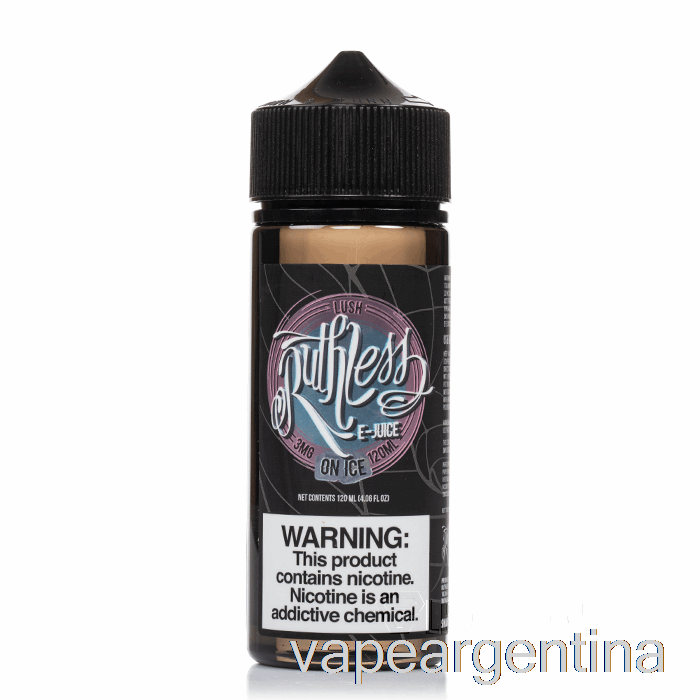 Exuberante Sobre Hielo - Vapor Despiadado - 120ml 3mg Vape Argentina